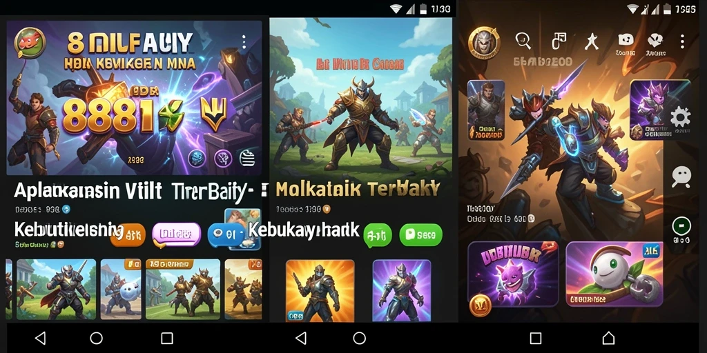 Screenshot utama dari 888IDR menunjukkan antarmuka aplikasi Utility yang intuitif.