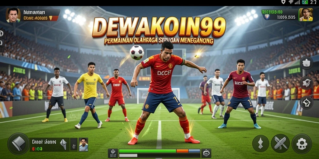 Tampilan menarik dari gameplay DEWAKOIN99 dalam pertandingan olahraga.