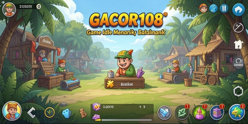 Tampilan gameplay GACOR108 yang menawan dan interaktif.