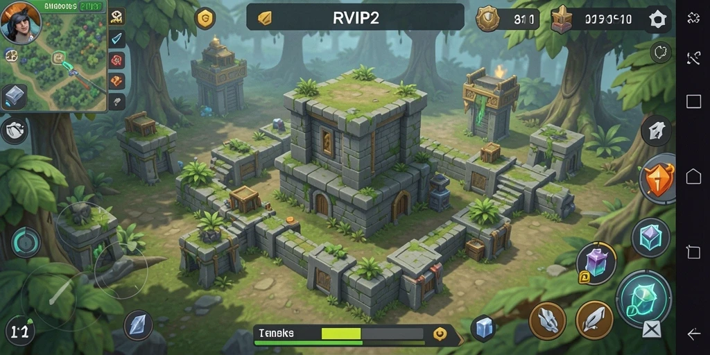 Gameplay Tower Defense yang menarik dan penuh strategi.