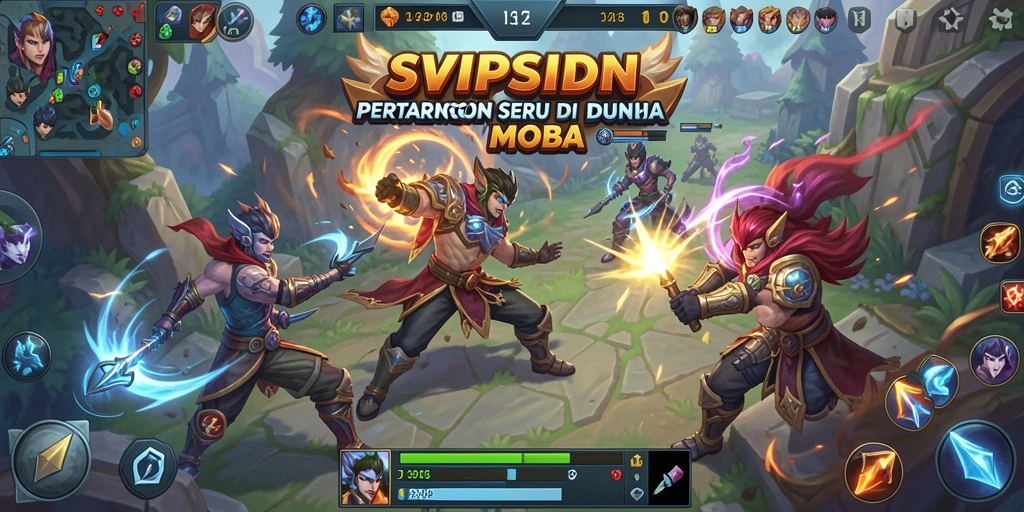 Gameplay seru dengan karakter unik dalam SVIPSIDN.